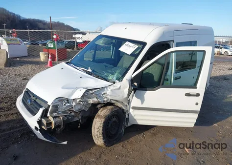 2010 Ford Transit Connect Xlt z USA, uszkodzony, nr VIN NM0LS6BN3AT004723